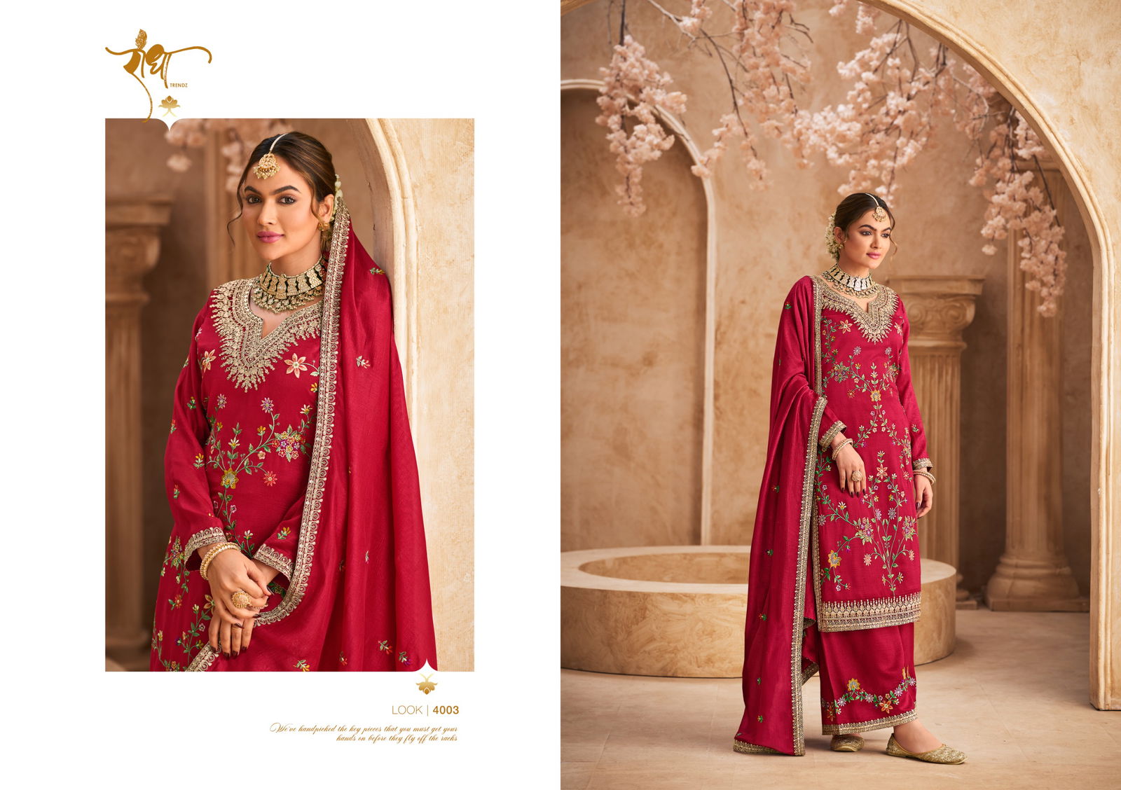Jhalak By Radha Trendz Chinon Readymade Suits Wholesale Shop In Surat